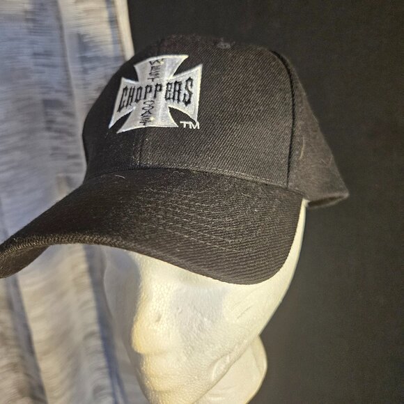Vintage West Coast Choppers Hat Snap Back Jesse James Signature 1990s - Picture 1 of 4